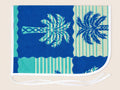 Blue Palms- Beach Towel Wrap Skirt