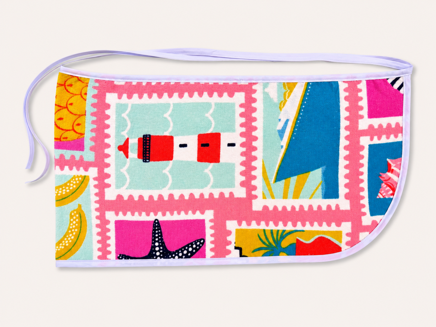 Summer Stamps- Beach Towel Wrap Skirt