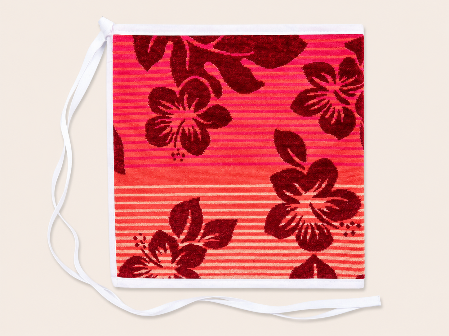 Sunset Hibiscus- Beach Towel Wrap Skirt