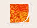 Orange Pineapples- Beach Towel Wrap Skirt
