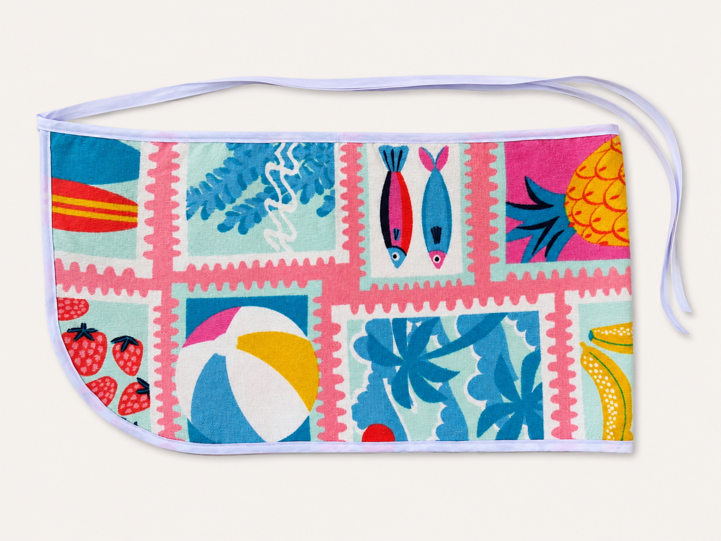 Summer Stamps- Beach Towel Wrap Skirt