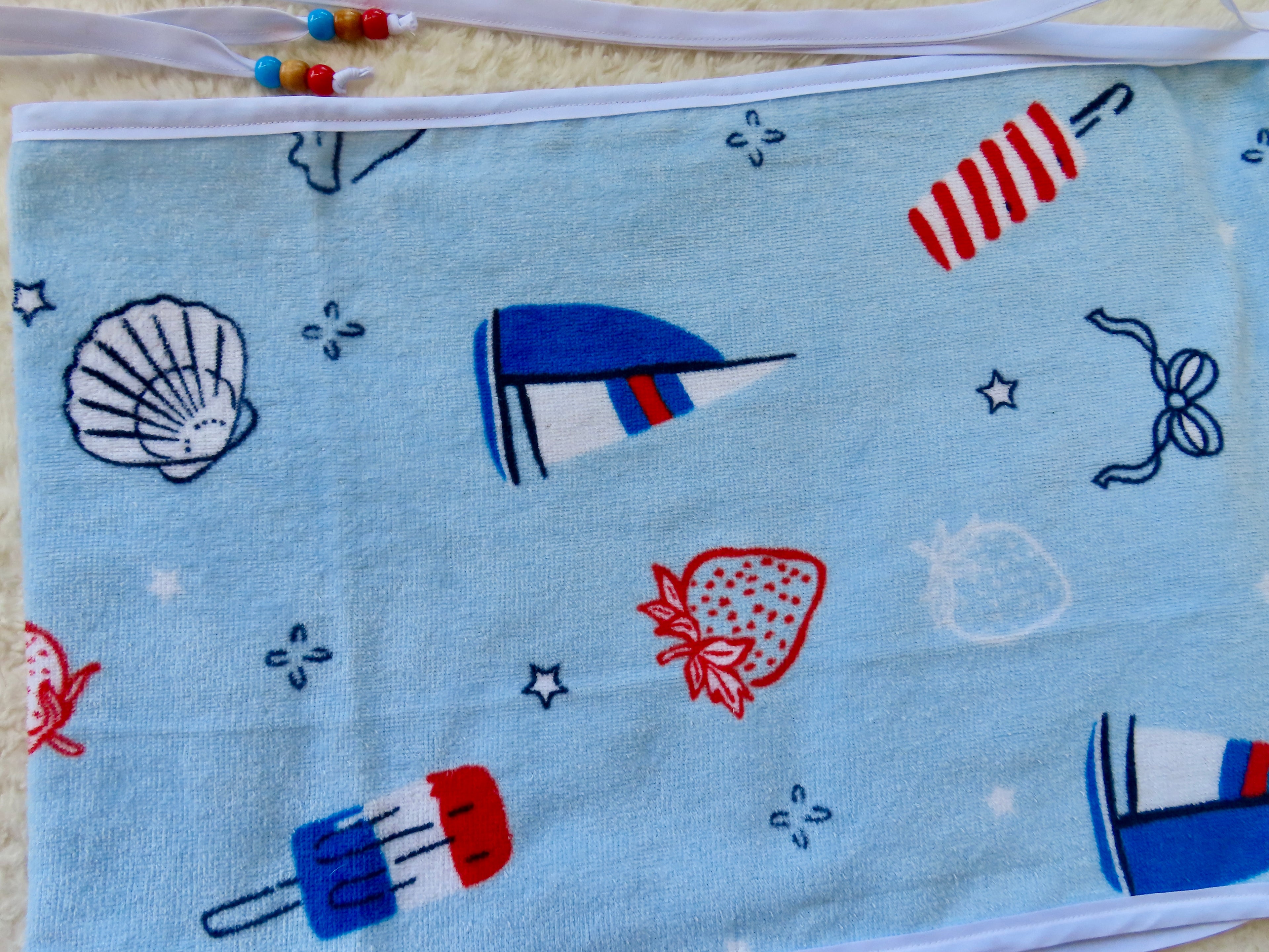 Beach Towel Wrap Skirt- Summer Holidays