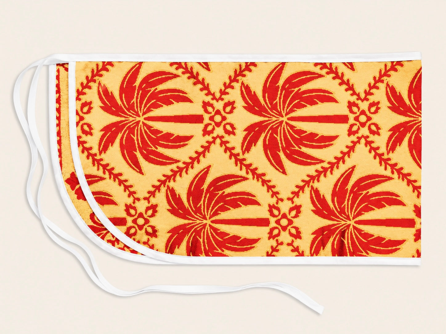 Pink Palms- Beach Towel Wrap Skirt