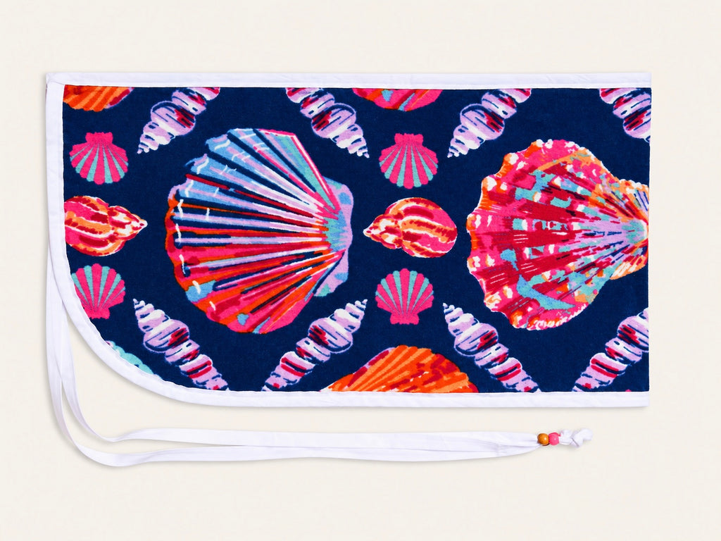 Seashells- Beach Towel Wrap Skirt