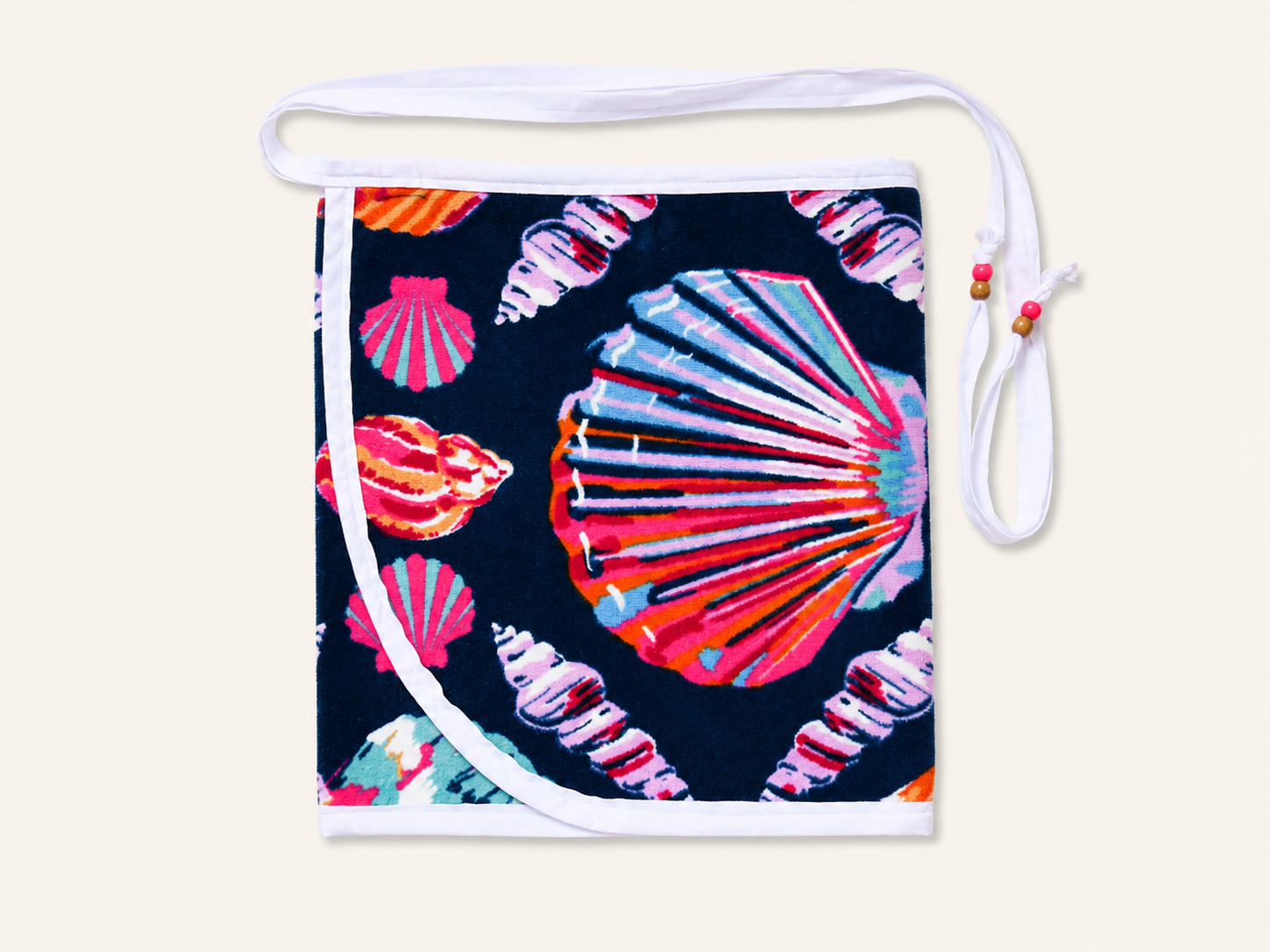 Seashells- Beach Towel Wrap Skirt
