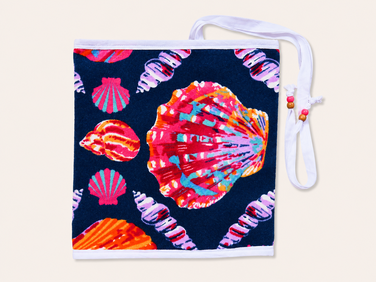 Seashells- Beach Towel Wrap Skirt
